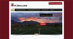 Desktop Screenshot of fcboulderfoundation.org