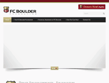 Tablet Screenshot of fcboulderfoundation.org